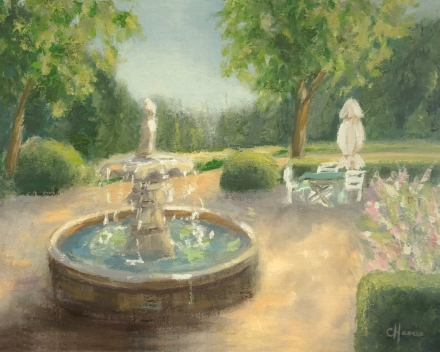 Southern Garden I Fine Art Print